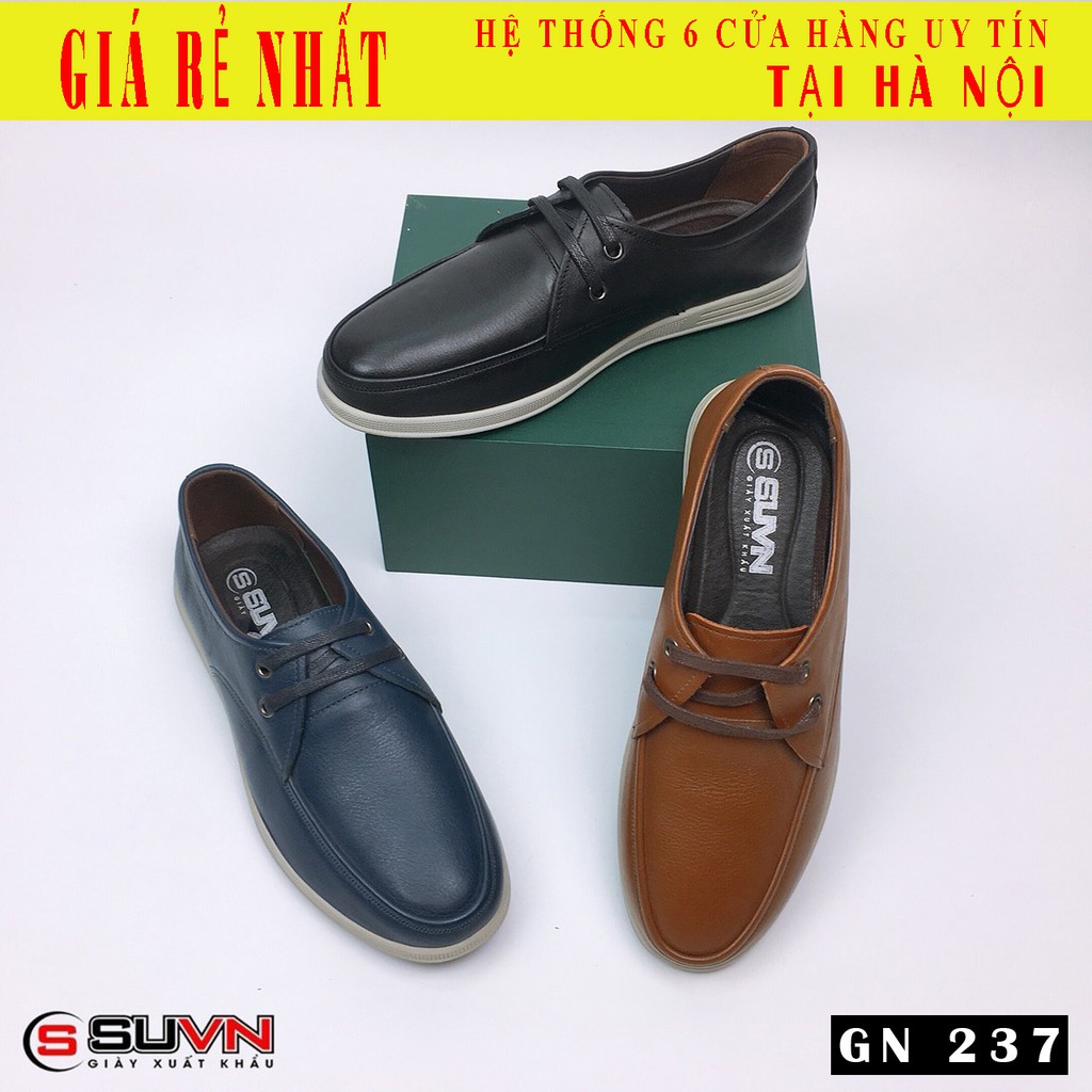[ẢNH THẬT]Giày Nam Buộc Dây Siêu mềm - Cực êm Thanh lịch - GN237 SUVN