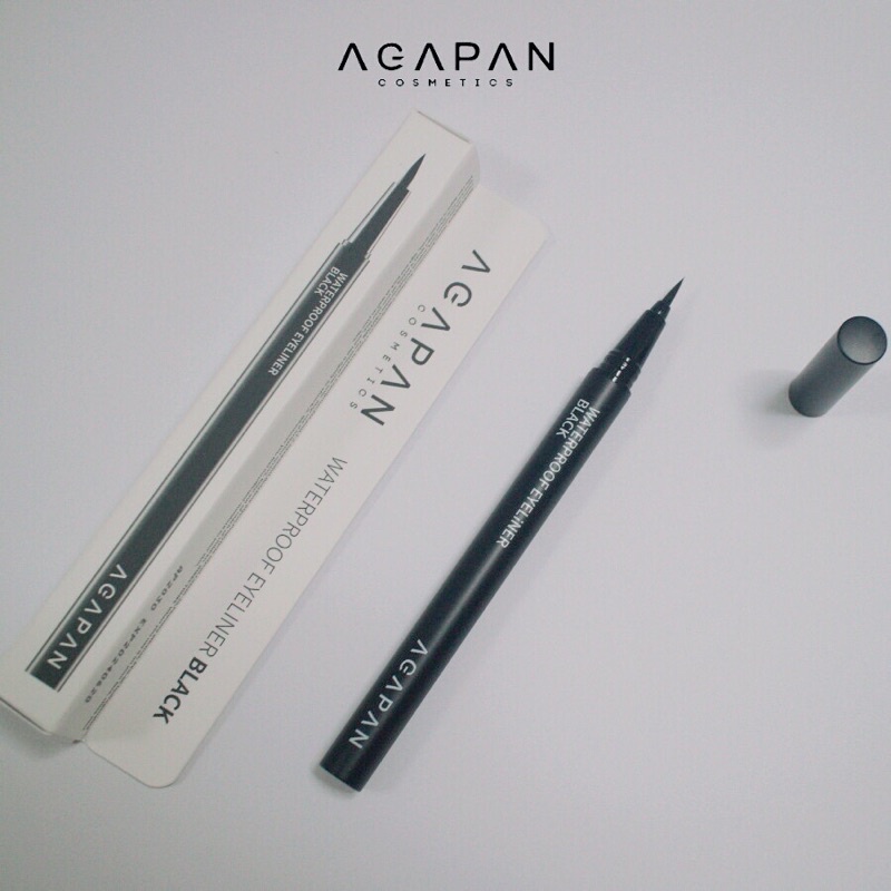 [Chuẩn Auth] Kẻ mắt dạ không lem, không trôi Agapan Waterproof Eyeliner Black