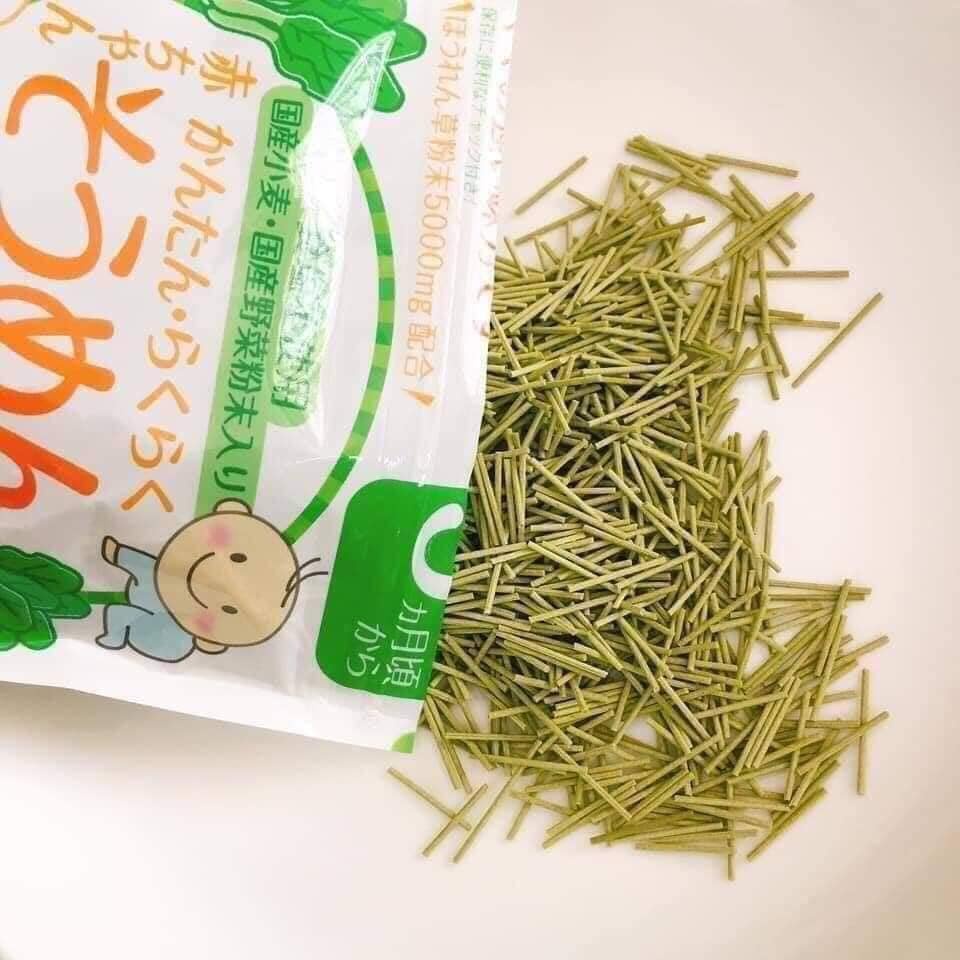 Mì Udon Somen Rau Củ Akachan Tách Muối Nhật Bản 100Gr Cho Bé Từ 5 Tháng Ăn Dặm