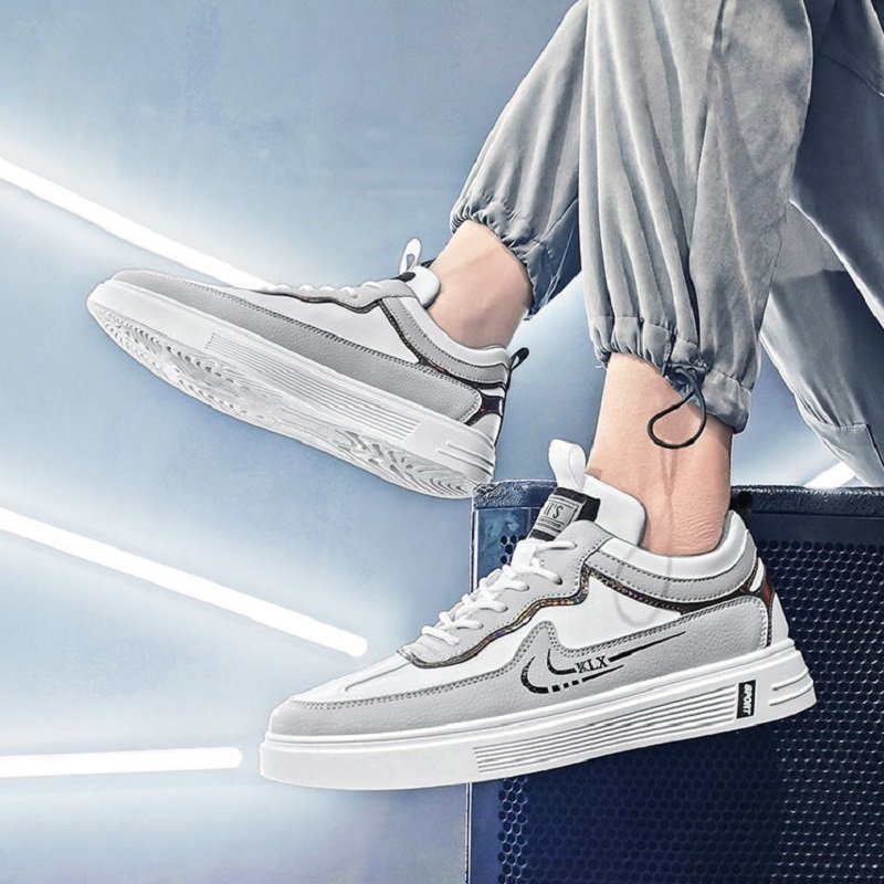 Giày sneaker nam trắng đẹp tăng chiều cao GA512A | BigBuy360 - bigbuy360.vn