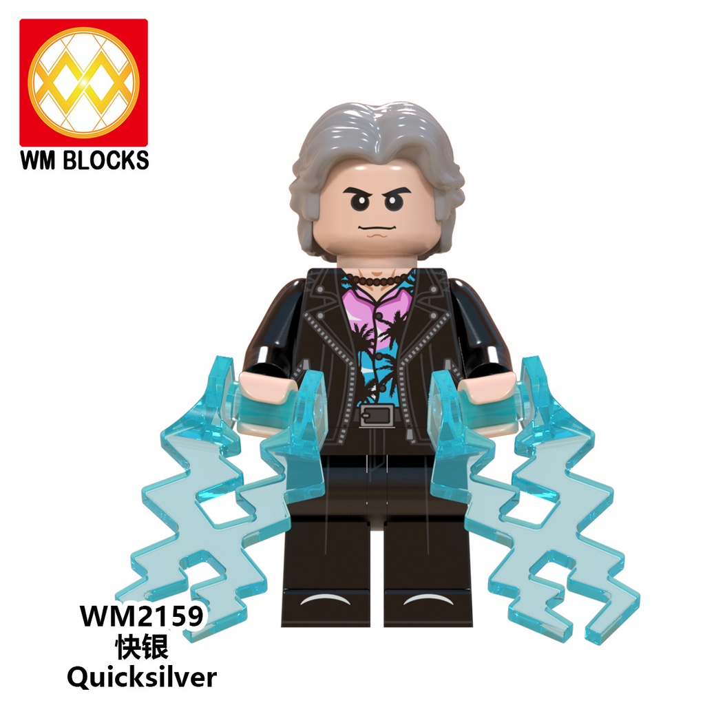 Minifigures Marvel DC Super Heroes Mẫu Nhân Vật Siêu Anh Hùng Wanda Vision WM6115 Mẫu Mới Siêu Đẹp