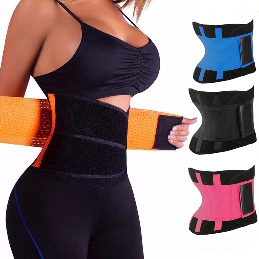 KAREN Women Healthy Yoga Shaping Sport Fitness Abdomen Fat Burning Waist Trainer Belt