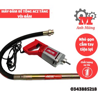 Máy đầm bê tông ACZ-0351 tặng vòi đầm, cấu tạo chắc chắn, thiết kế nhỏ gọn, tiêu hao điện năng thấp