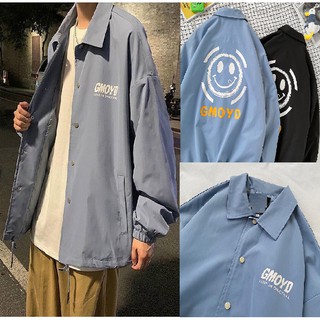 Áo Khoác Dù 2 Lớp Form Rộng Nút Gài Gmoyd Unisex