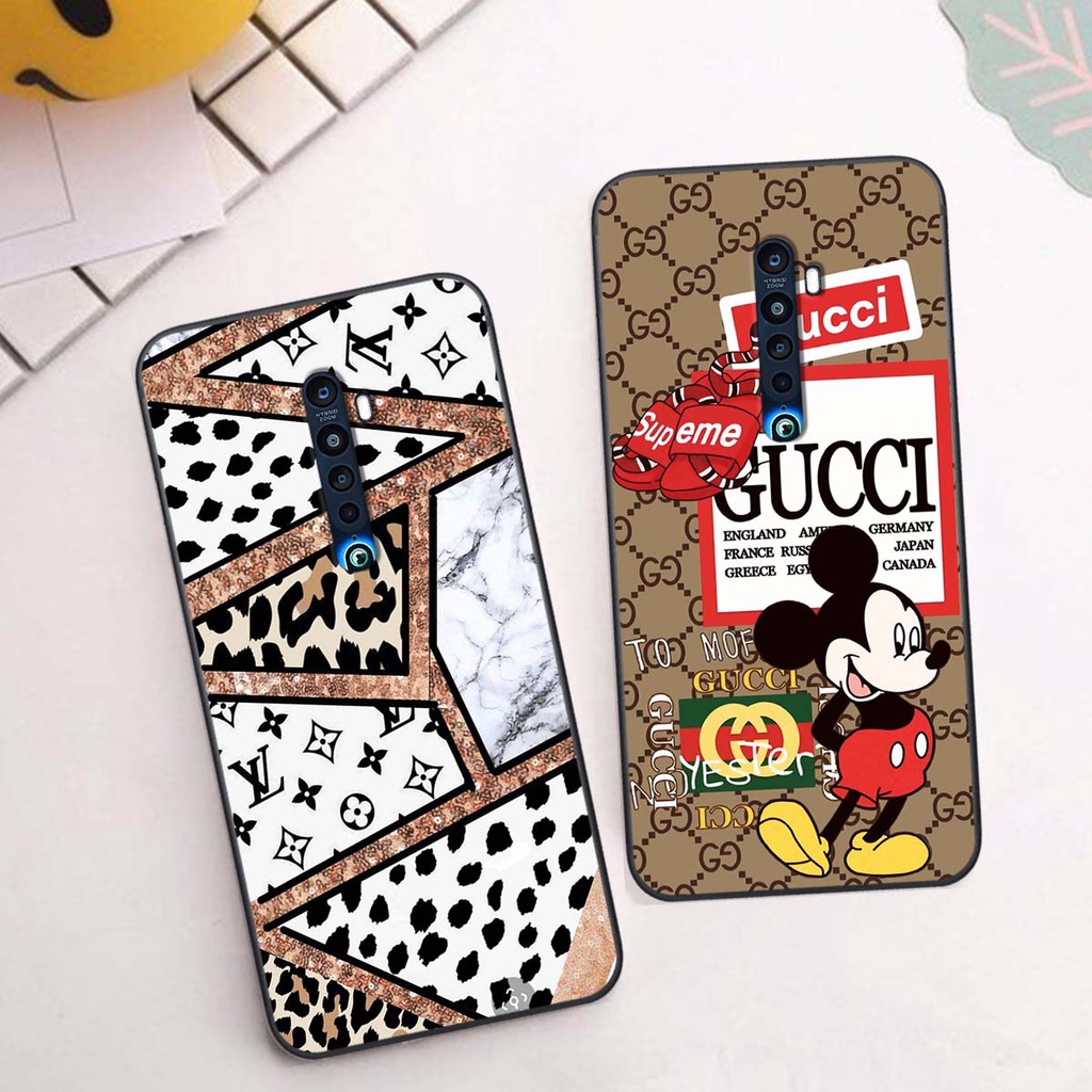Ốp lưng Oppo RENO 2F hình thương hiệu, thời trang, cute, đáng yêu