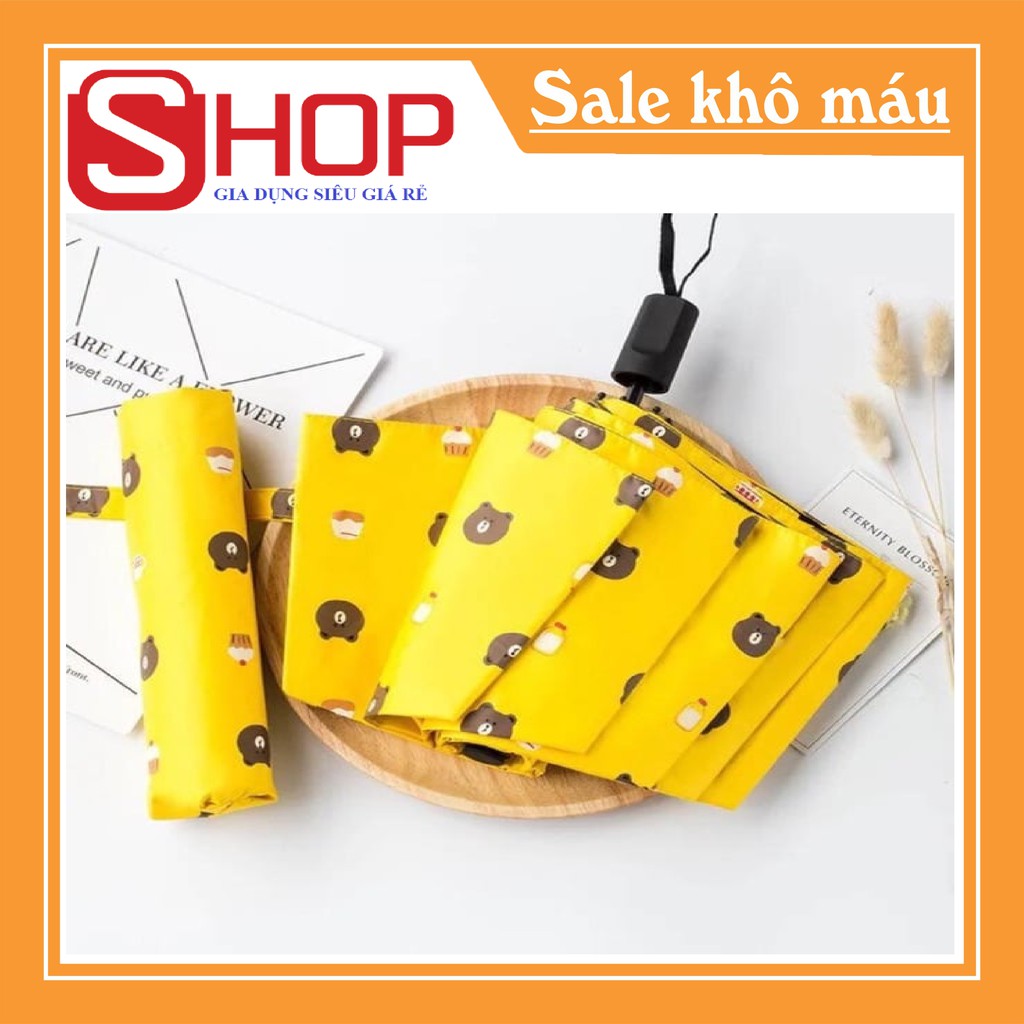 Ô GẤU BROWN GẤP GỌN ( TỔNG KHO GIA DỤNG GIÁ RẺ )