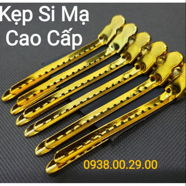 Kẹp Vịt Kim Loại Cao Cấp 10cm, Bộ Kẹp Vịt Si Mạ Loại Tốt Cho Thợ.(Ảnh thật)