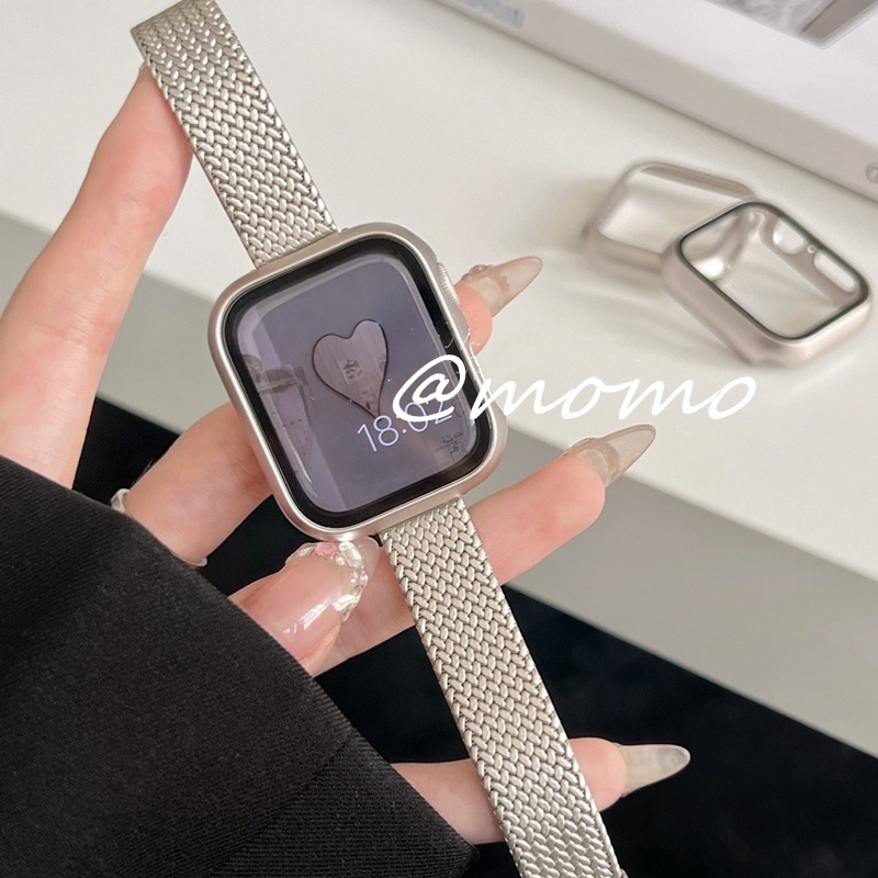 Ốp Bảo Vệ Mặt Đồng Hồ Thông Minh Apple Watch Series 8 7 6 5 4 3 2 1 45mm 41mm 42mm 38mm