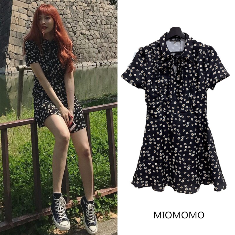Đầm hoa nhí HyunA