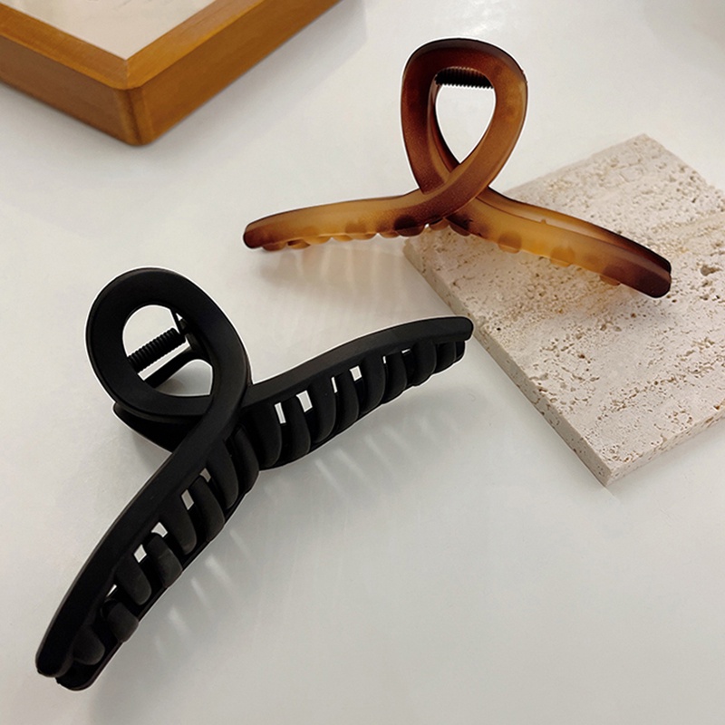 Kẹp Tóc Càng Cua Cỡ Lớn Chống Trượt Mùa Hè Hàn Quốc Cho Nữ