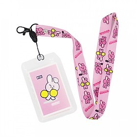 Dây đeo thẻ kèm bảng tên Cooky BT21 BTS