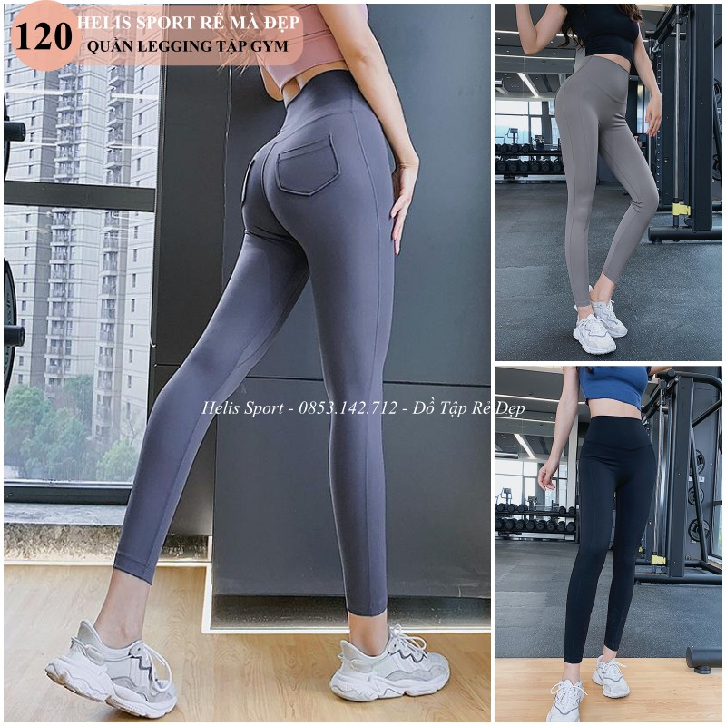 Quần Legging Gen Bụng ❤️FREESHIP❤️ Tập Gym Yoga  Quần Dài Poly Siêu Co Giãn Nâng mông cho nữ tập thể thao 𝐆𝐘𝐌𝐒𝐓𝐎𝐑𝐄 120