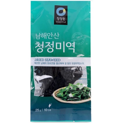 Rong biển khô nấu canh Hàn Quốc gói 25g