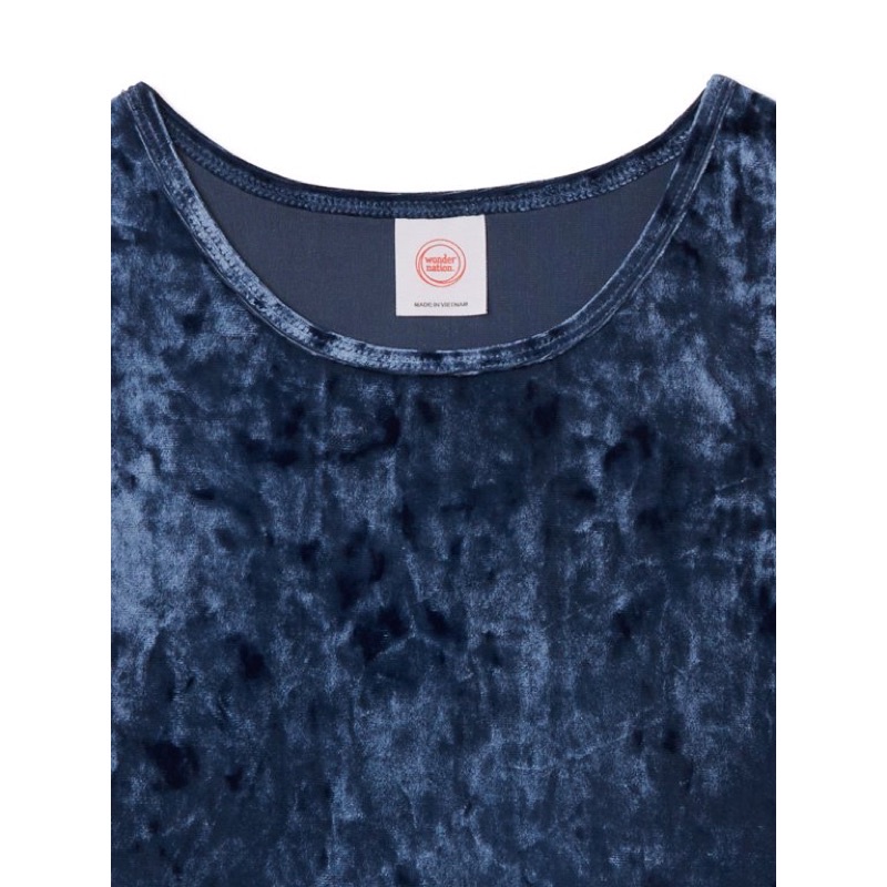 Đầm Nhung Đôi Mẹ Và Bé Gái Tay Lỡ WONDER NATION Hàng Xuất Dư Xịn Cao Cấp Dáng Babydoll Mặc Cặp Rất Đẹp