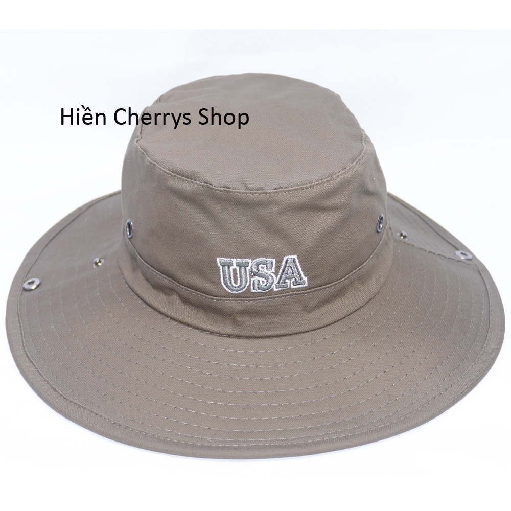 [ Nhiều mẫu ] Mũ tai bèo nam size đầu rộng thoải mái nón tai bèo vành to được đóng sò cao cấp kết hợp vải cotton