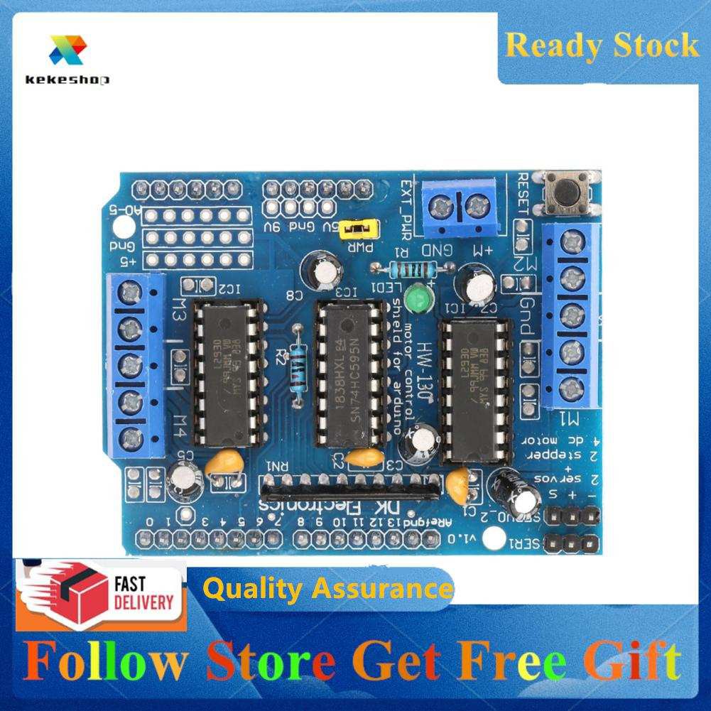 Bản Mạch Mở Rộng Động Cơ L293D Cho Arduino Duemilanove Mega Uno