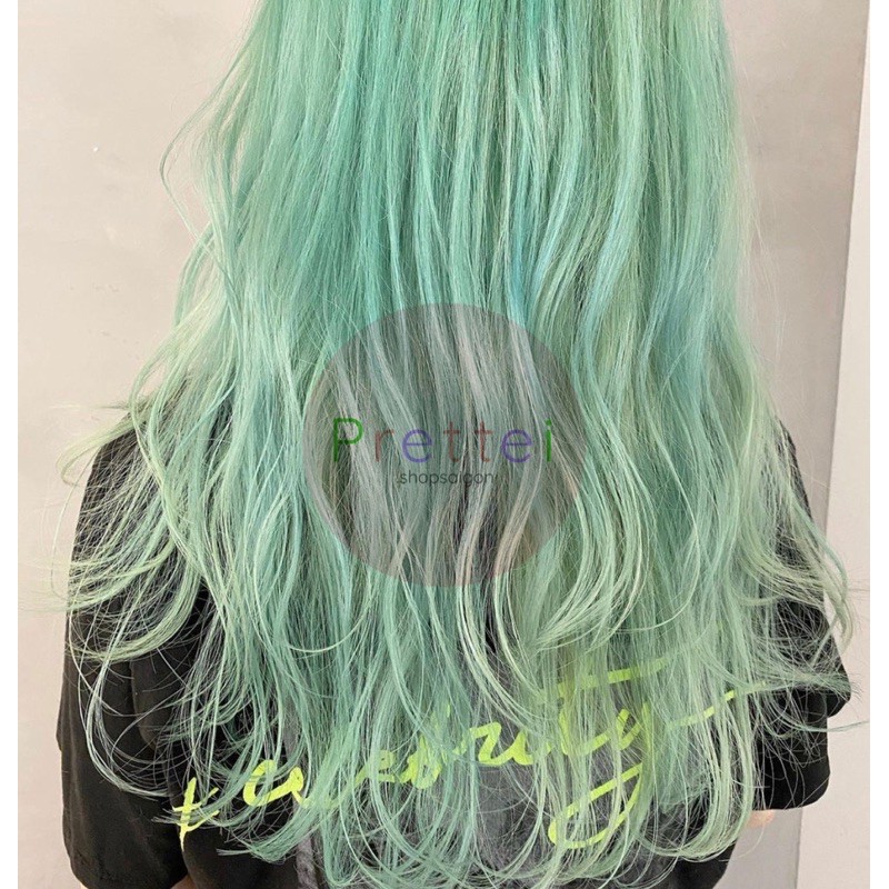 Kem Nhuộm Tóc Màu XANH BẠC HÀ - MINT PASTEL