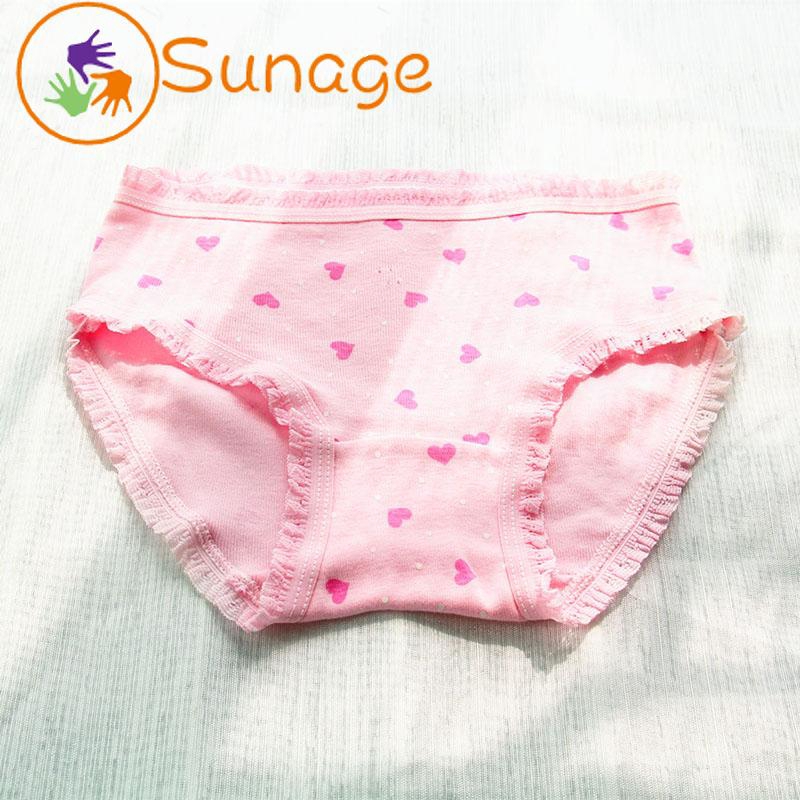 Thời Trang Set 6 Quần Lót Boxer Bằng Cotton Mềm Mại Cho Bé Gái 4-15 Tuổi