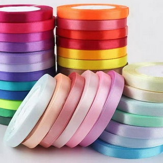 Ruy băng vải lụa 1cm cuộn dài 22m