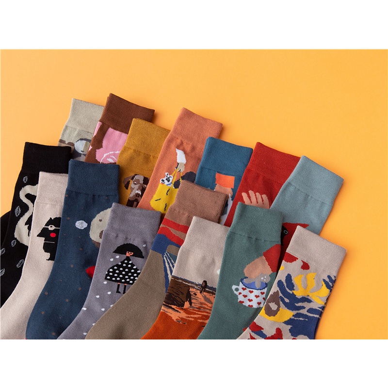 Vớ tranh vẽ hàng đẹp - có sẵn