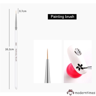Bộ 3 Cọ Vẽ Móng Chuyên Nghiệp