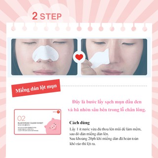 Miếng Lột Mụn 3 Bước MEFACTORY