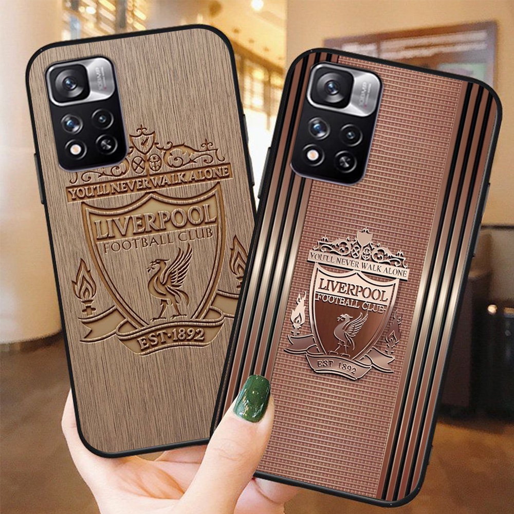 Ốp lưng điện thoại Xiaomi redmi note 11 pro  / redmi note 11 pro plus thương hiệu bóng đá liverpool