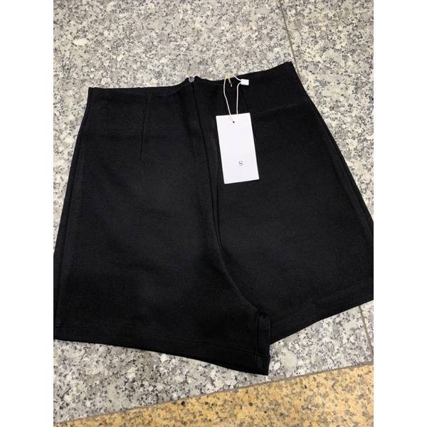 Quần short CHIPXINHXK cạp cao chất Umi co giãn tốt