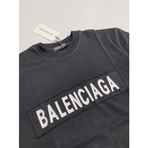 Áo phông balen cho nam nữ - Áo thun cộc tay thêu chữ đơn giản vải coton trơn siêu đẹp