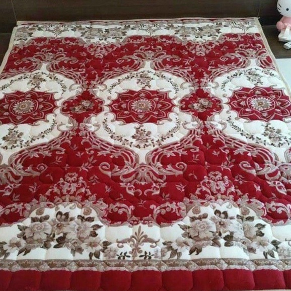 Thảm Nỉ Nhung Trải Giường Họa Tiết Siêu Ấm