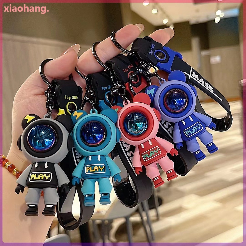 Móc Chìa Khóa Gấu Phi Hành Gia Top One Play Space Bear