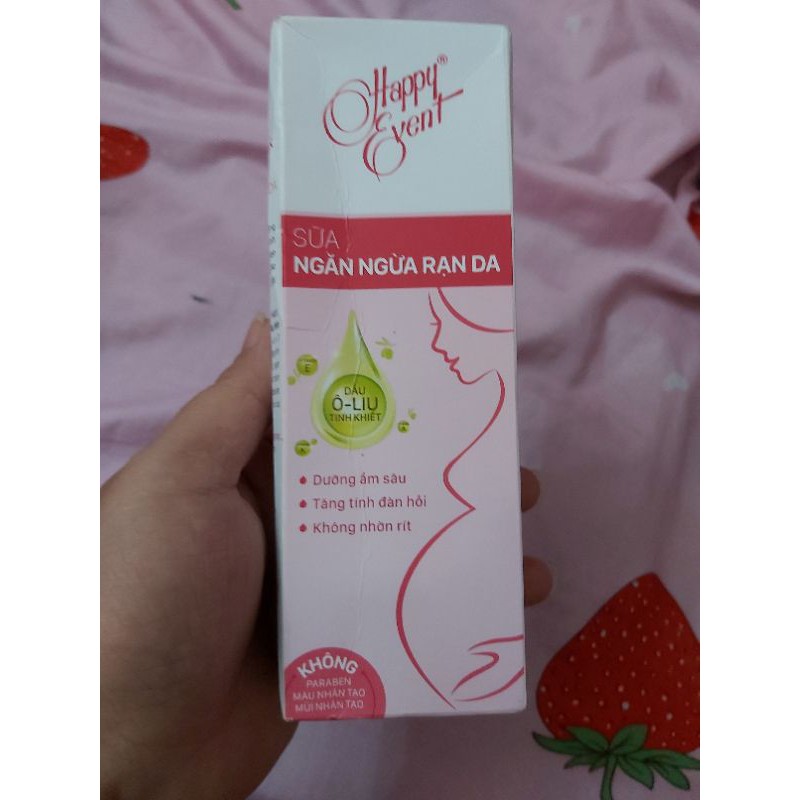 Sữa Chống Rạn Da Trước Khi Sinh Happy Event 100ml