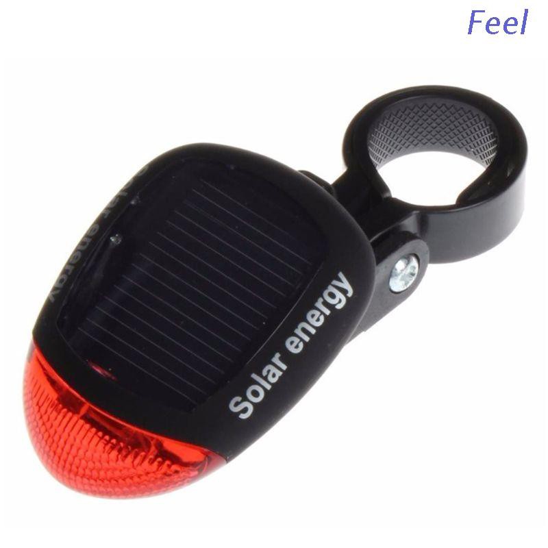 Đèn Led Cảnh Báo Gắn Đuôi Xe Đạp Sử Dụng Năng Lượng Mặt Trời Có Thể Sạc Lại