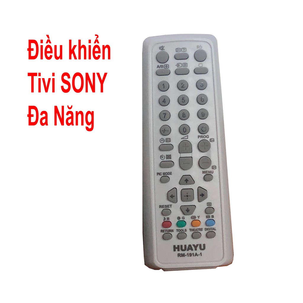 Điều khiển TV SONY đa năng cho TV thường màn hình thủy tinh
