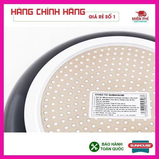 CHẢO CHỐNG DÍNH ĐUN TỪ SUNHOUSE, HÀNG CHÍNH HÃNG ĐỦ SIZE CAO CẤP