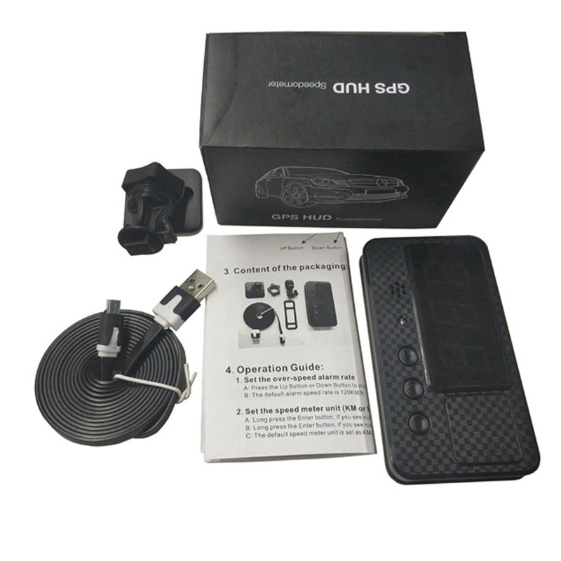 Đồng Hồ Đo Tốc Độ GPS 3'' Chuyên Dụng Cho Xe Hơi