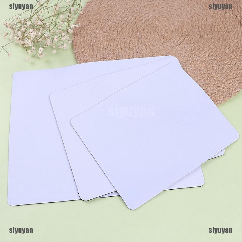 Tấm Lót Chuột Cao Su Trắng Cho Máy Tính