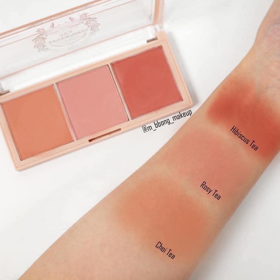 PHẤN MÁ HỒNG 3 MÀU I'M MEME I'M AFTERNOON TEA BLUSHER PALETTE CHÍNH HÃNG - 9320