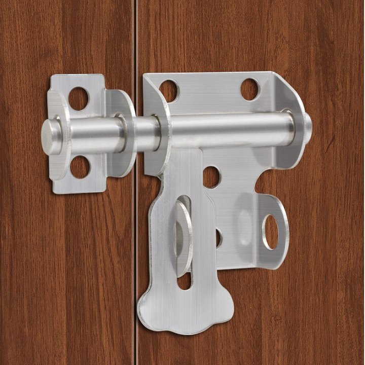 Chốt khóa LOẠI NHỎ 66*45mm phong cách kiểu cũ cửa tủ, phòng CÓ KHOEN KHÓA 8mm  - TH 990