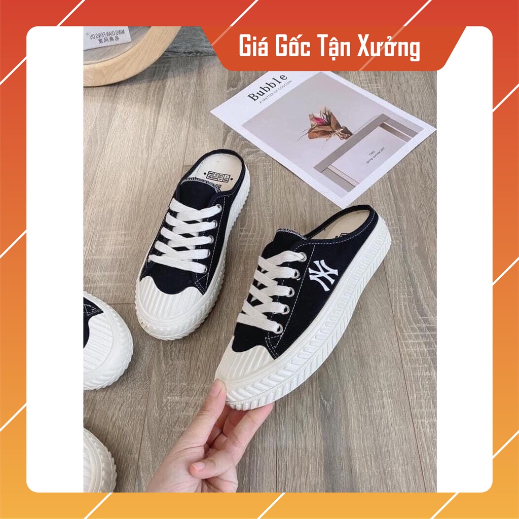 [Giá tại xưởng] Giày thể thao NY đạp gót sneaker nữ, giày sục hot 2021