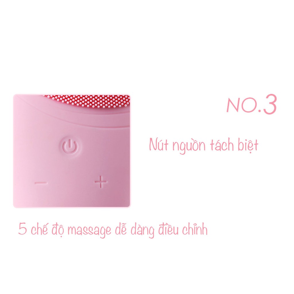 Máy rửa mặt tạo bọt 5 tốc độ, massage và làm sạch mụn đầu đen,giúp gương mặt tươi sáng (hàng nội địa TQ) - MÃ RM56 | BigBuy360 - bigbuy360.vn