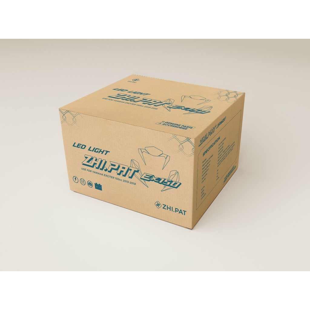 Đèn LED 2 tầng ZHI.PAT EX150 2015-2018 * Hàng chính hãng