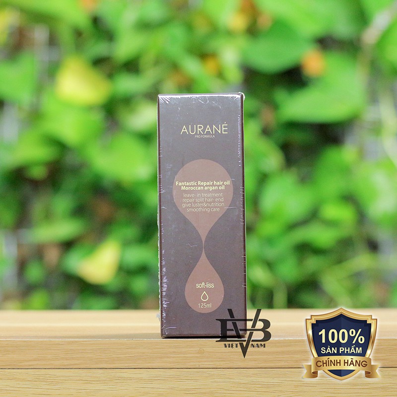 Aurane Softliss 125ml chính hãng AURANÉ PHÁP - Tinh dầu dưỡng tóc Aurane Softliss 125ml