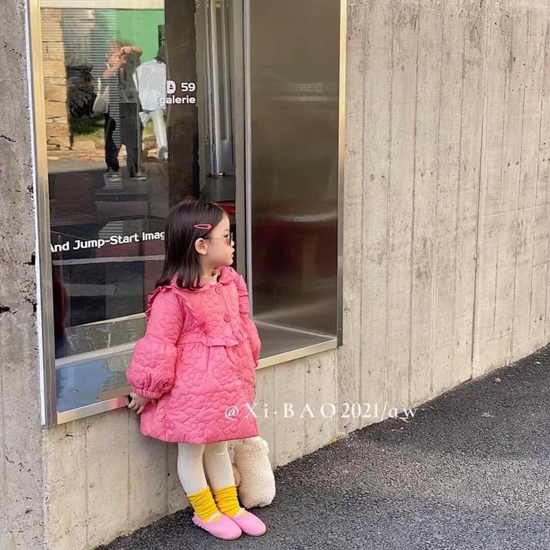 Áo phao thân dài siêu mềm nhẹ hàng QCCC cho bé