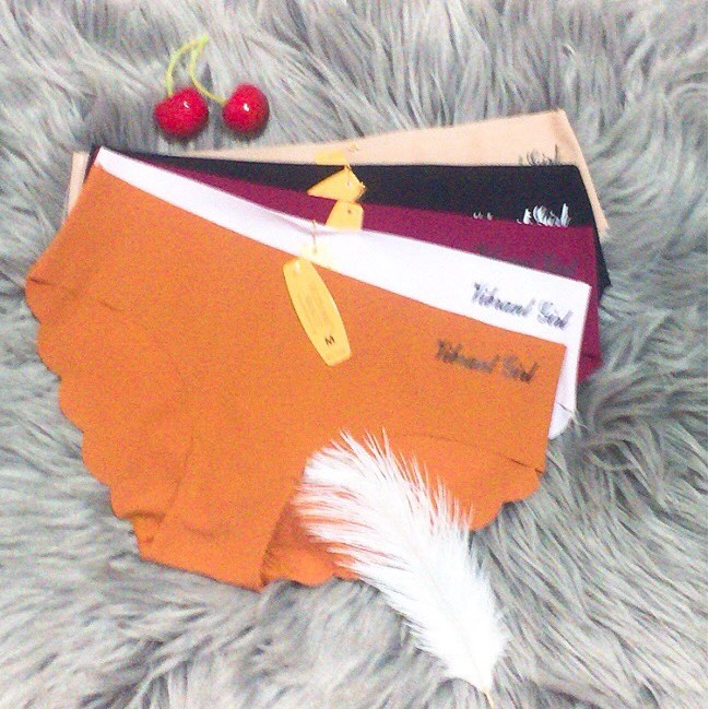 Combo 5 Quần Lót Nữ Su Gợn Sóng Không Viền May Vibranl Girl - 1028
