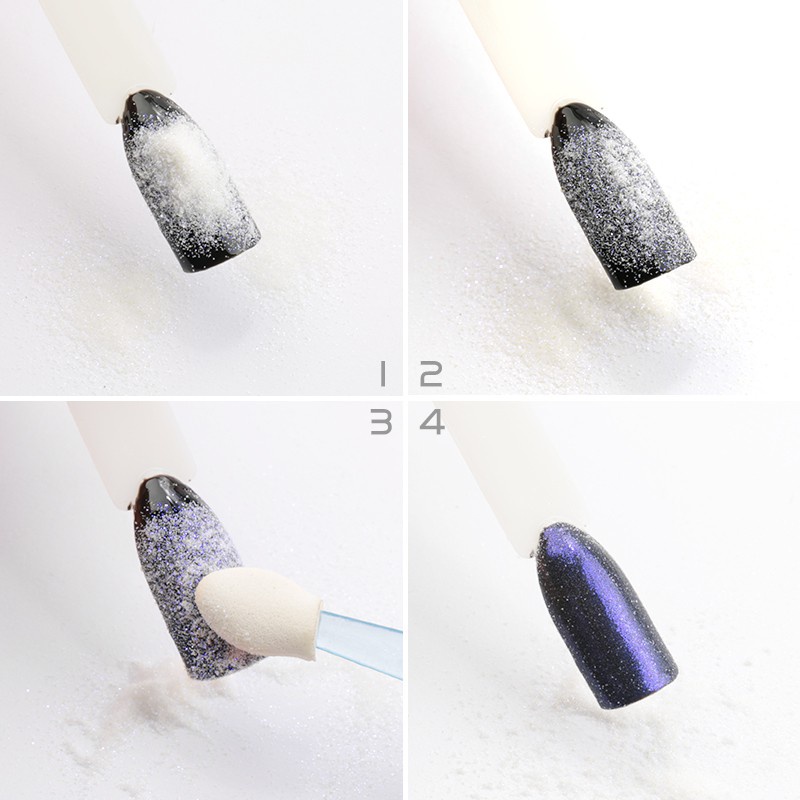 Bộ 20 Cọ Hai Đầu Xốp Dùng Một Lần Chuyên Dụng Trang Trí Móng Nghệ Thuật