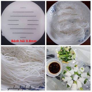 Khuôn bánh hỏi dày 0.8mm ( khuôn dùng cho máy làm mì Philips)
