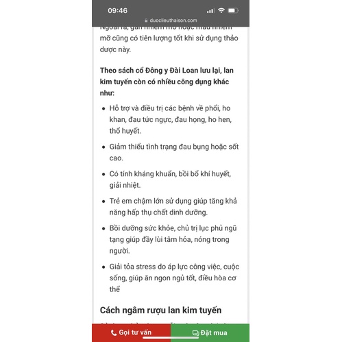 Set Canh Lan Kim Tuyến