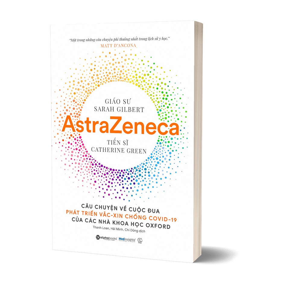 Sách - Vaxxers - Hành Trình Phát Triển Vắc Xin Astrazeneca  - AlphaBooks