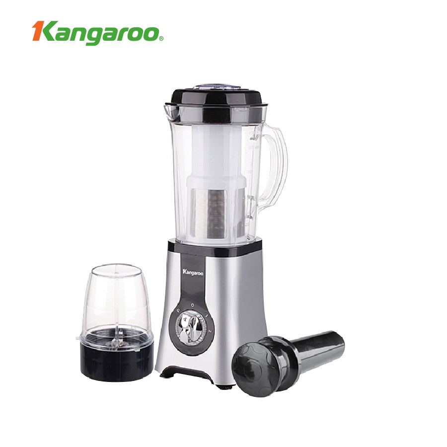 Máy xay sinh tố 2 cối Kangaroo KG2B3 đa năng - Hàng Chính Hãng